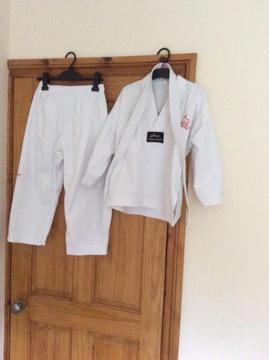 Taekwondo suit and sparring gear