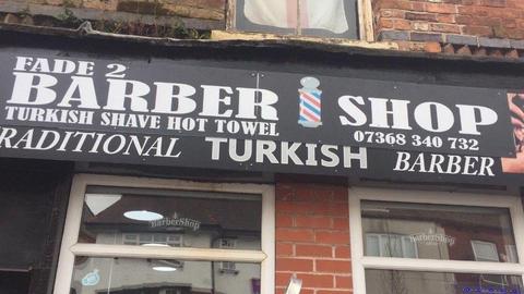 Newly refurbished barber shop business for sale