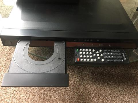 DVD PLAYER £10 HARDLY USED INC HDMI SCART POWER LEED AND REMOTE WORKS PERFECT
