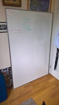 Large white boards available