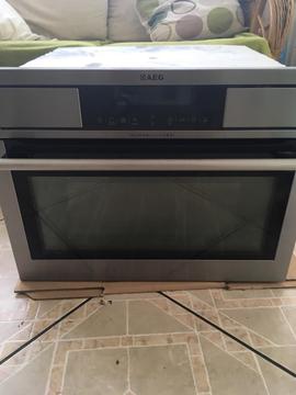 AEG integrated microwave oven combi FREE