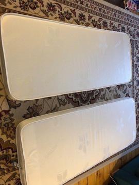 Free to collector TODAY - 2 small single mattresses, great condition