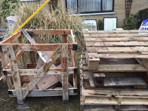 Pallets .. wooden pallets free to uplift asap