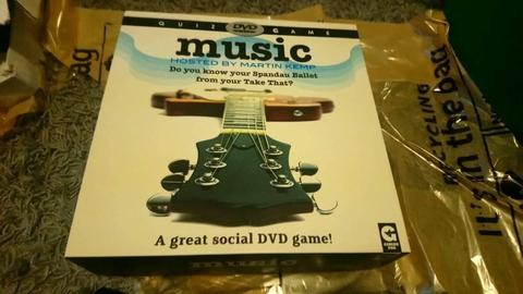 Music dvd quiz game