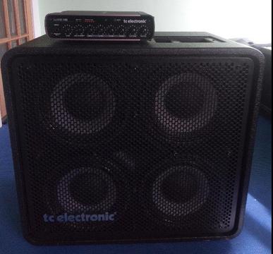 TC Electronic Classic 450 Bass Amp and RS410 Cab (4x10inch 600W): £450 or £225 each