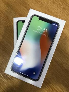 IPhone X 64gb brandnew silver All network Pick