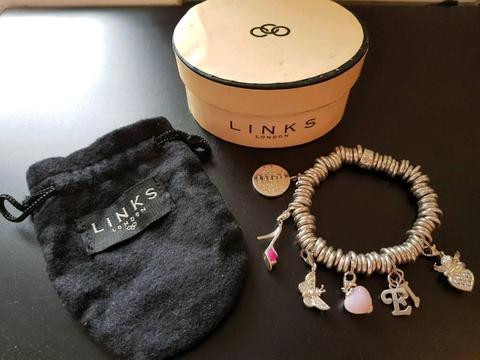 Links of London charm bracelet