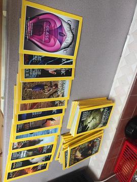 All 12 national geographic magazines from 1993 water special edition included