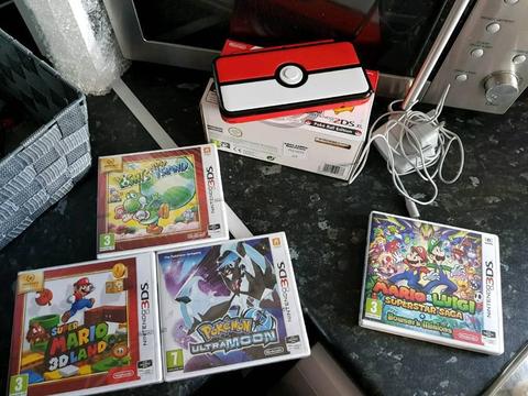 Pokeball 2DS with brand new games
