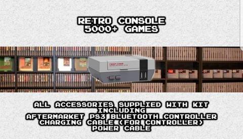 Custom Retro Games Console