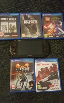 PS Vita with Games