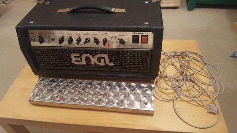Engl Screamer 50 guitar amp + Z-5 footswitch