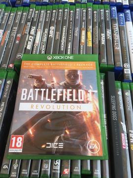 Battlefield one Xbox one game