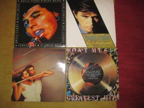 Five Bryan Ferry 12 Inch Vinyl Records In Excellent Condition
