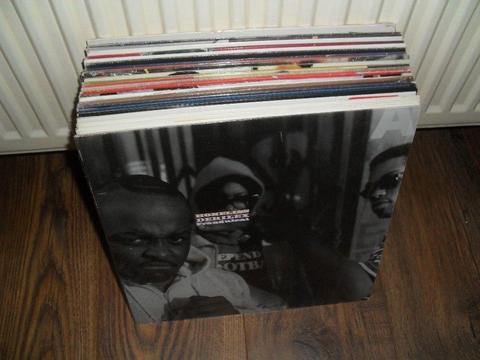 Joblot Old School 90s Hip Hop Rap LPs EPs + 12s 30 vinyl records