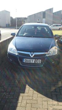 vauxhall astra design xer. 1,8 new engine provided with car.may swap.no time moving house.550
