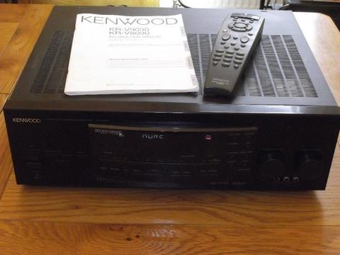Kenwood KR-V8090 - 110 watts per channel 5.1 surround sound AV receiver with remote control