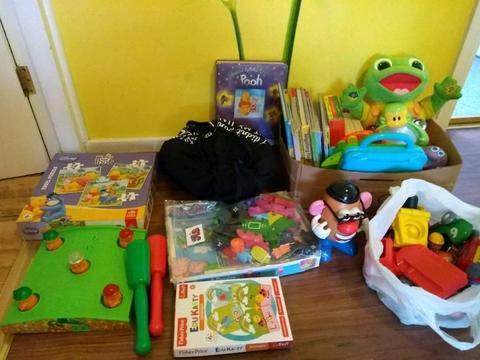Toys bundle for a little boy