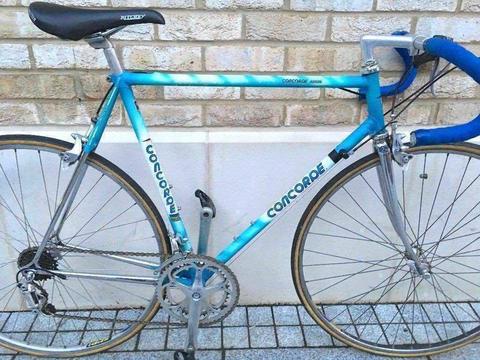 58cm Concorde Lightweight Campagnolo Record, Cinelli race bike racing bicycle Rare L'Eroica