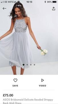 *BRAND NEW* Beautiful Blue/Grey Bridesmaids dresses