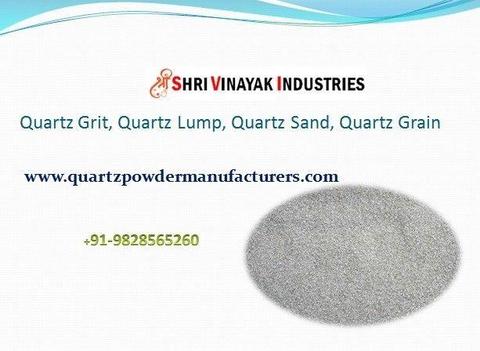 Supplier of Quartz Powder, Lumps in India Shri Vinayak Industries