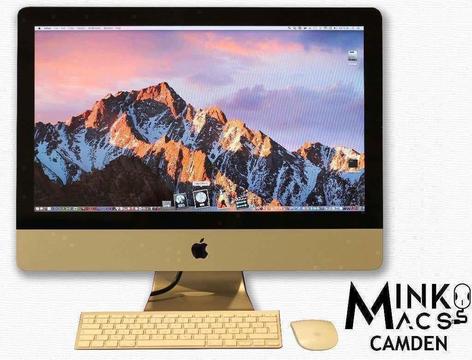 4K RETINA 21.5' APPLE iMAC 3.1GHz QUAD CORE i5 8GB RAM 1TB FINAL CUT PRO DAVINCI RESOLVE VECTOROWRKS