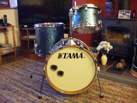 TAMA Silverstar drum kit shell pack. 18", 12", 14"