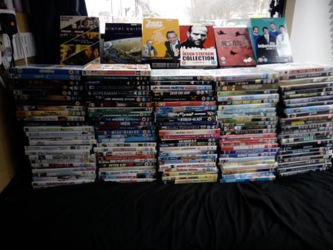 OVER 130 DVDs
