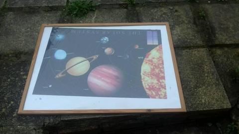 FREE poster size large picture frame