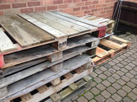 Pallets, free to good home