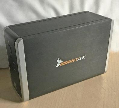 Hornettek X2-U3 external Dual HDD (2x500gb fitted)
