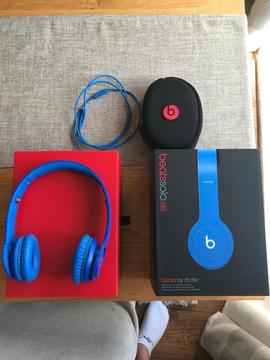 Beats Solo HD by dr.dre Monochromatic Blue