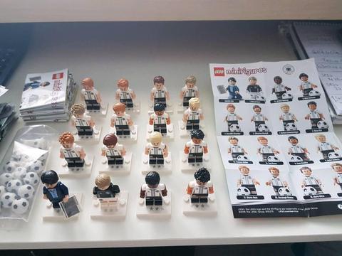 Lego Minifigures German Football team