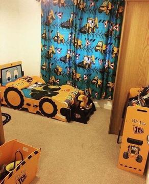 Jcb toddler bed and storage