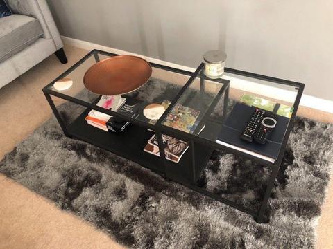Ikea coffee table, two piece