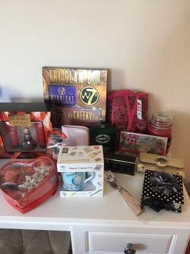 Over 200 items inc makeup,jewellery,perfume,sunglasses,shoes,handbags,scarves,ornaments,gifts etc
