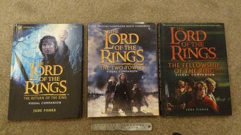 Lord of the Rings Official Illustrated Movie Companion Books