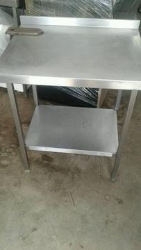 Commercial catering stainless steel table worktop