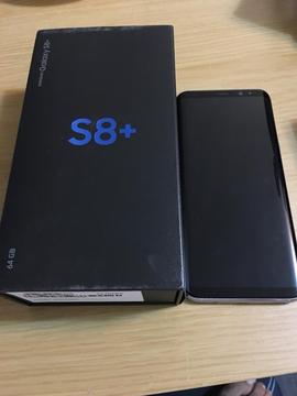 Samsung Galaxy s8 plus 64gb midnight black duos dual sim
