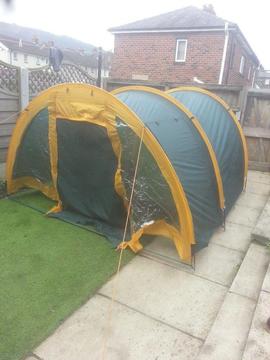 for sale 4 person tent in vgc and ready for use £20