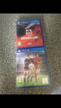 2 new ps4 games unopened