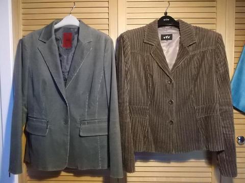 Lady's Corded Jackets x 2off