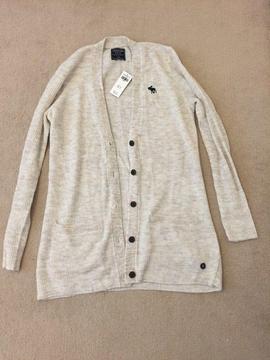 Abercrombie & Fitch Icon Shaker Cardigan - Small
