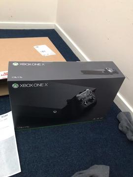Xbox one X with PUBG