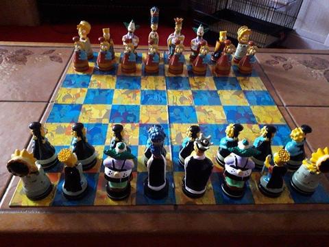 THE SIMPSON CHESS SET