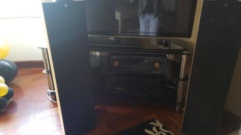 Marantz surround receiver, cd player and 2 KEF speakers for sale
