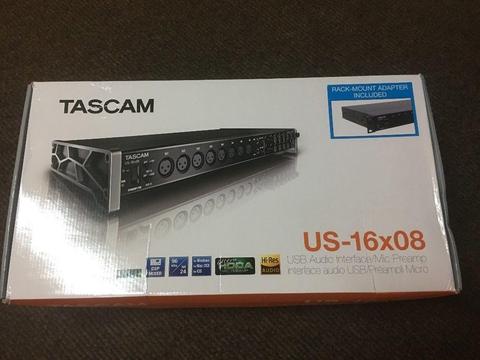 Tascam US-16x08 Audio Interface Brand New!!