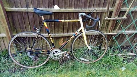 Old vintage Raleigh Banana racing / road bike