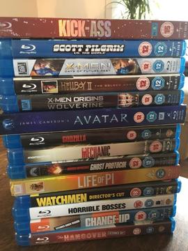 SELECTION OF BLU-RAY DVDS
