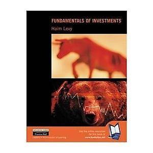 Fundamentals of Investment book by Haim Levy **BRAND NEW**